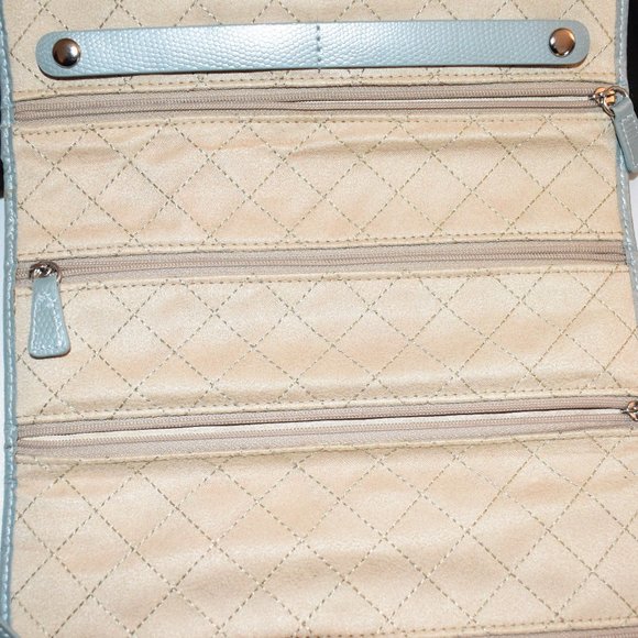 Leather Jewelry Roll Travel/ Storage Case - Picture 6 of 8